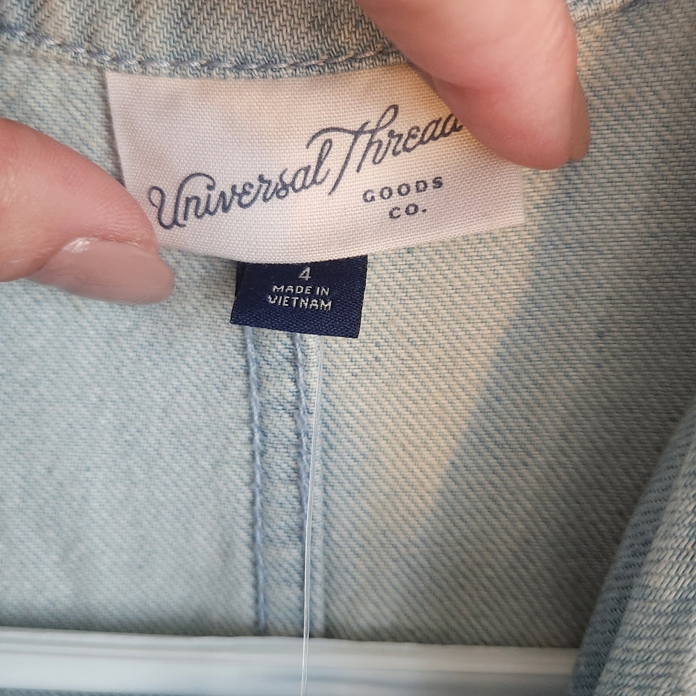 Light Blue Denim Jumper - Picture 5 of 6